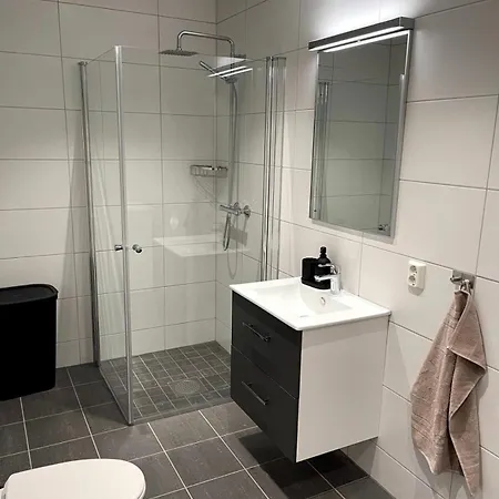 New Duplex Near The With Free Private Parking אוסלו